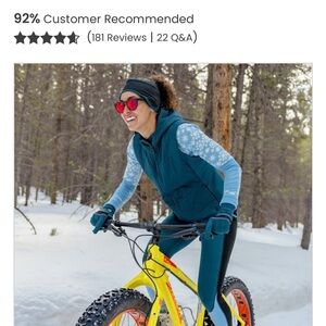 Smartwool Teal Quilted Jacket